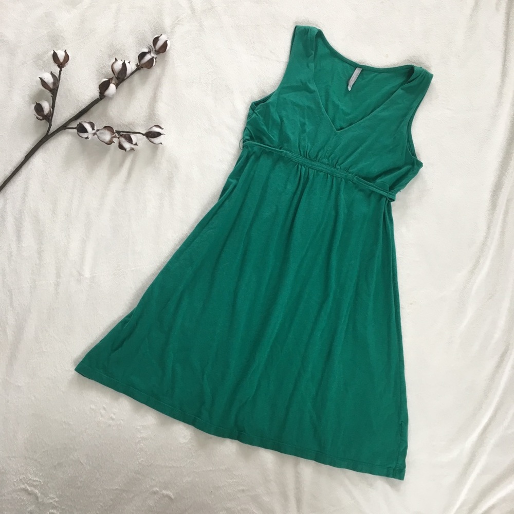 Kelly Green Old Navy Cotton Dress medium